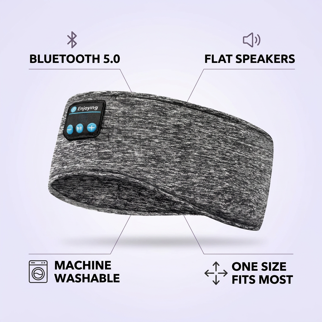 Lumazie Dream Band™ — Bluetooth Sleep Headphones